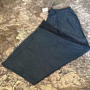 Cato extra wide legs pants with drawstring elastic waist and pockets.Size 18/20W